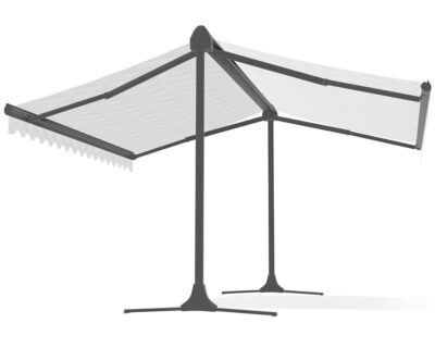 Freistehende Doppelmarkise Alaris